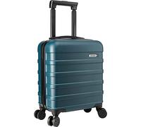 Cabin Max Anode 30L 45x36x20 cm Handgepäck Koffer - leicht, Hartschale, 4 Räder, Leichtes Handgepäck geeignet für Easyjet unter dem Sitz (Endless Sea 45 x 36 x 20 cm)