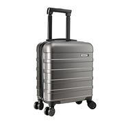 Cabin Max Anode 30L 45x36x20 cm Handgepäck Koffer - leicht, Hartschale, 4 Räder, Leichtes Handgepäck geeignet für Easyjet unter dem Sitz (Graphite 45 x 36 x 20 cm)