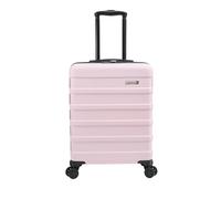 Cabin Max Anode 55x40x20 cm Handgepäck Koffer - Leicht, Hartschale, Koffer Handgepäck Trolley mit 4 Rädern, 3-stelliges Schloss (Rosa)