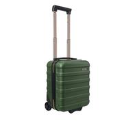 Cabin Max Anode Hartschalen Trolley 40x30x20 cm | 24L Handgepäck Koffer für Ryanair & Wizz Air Untersitz | Leichter Kabinentrolley Bordgepäck - Inca Grun