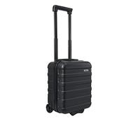 Cabin Max Anode Hartschalen Trolley 40x30x20 cm | 24L Handgepäck Koffer für Ryanair & Wizz Air Untersitz | Leichter Kabinentrolley Bordgepäck - (Schwarz, 40 x 30 x 20 cm)