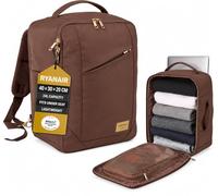 Cabin Max Handgepäck-Rucksack Backpack Reiserucksack Ryanair 40x30x20 24L | 40x30x20 Wochenendtasche, Ryanair, EasyJet, Wizz Air, Vueling, Volotea, Transavia, Air Lingus, Laptopfach, 0,9kg, 24L