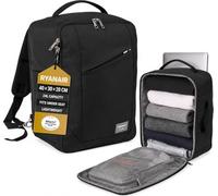 Cabin Max Handgepäck-Rucksack Backpack Reiserucksack Ryanair 40x30x20 24L | 40x30x20 Wochenendtasche, Ryanair, EasyJet, Wizz Air, Vueling, Volotea, Transavia, Air Lingus, Laptopfach, 0,9kg, 24L