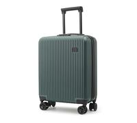CabinFly Cruisair Ryanair Handgepäck Koffer 55 x 40 x 20 cm Trolley Reisekoffer ABS 4 Räder TSA-Schloss Wizzair Lufthansa Lot (Grün, 55x40x20cm)