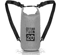 Cable Technologies Dry Bag wasserdichte Tasche - 2l 5l 10l 20l | Wasserfester Packsack Seesack Beutel Waterproof Drybag + Roll-Top + Schultergurt | Schwimmen Strand Kanu SUP Kajak