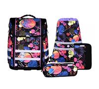 CADEJU GmbH McNeill Ergo Perfecto DISNEY - "STITCH III", Schulranzen, 5tlg.