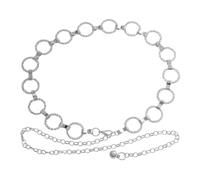 Cadena de Cintura de Metal para Mujer - Joyería de Vientre Estilo Vintage | Diseño Ajustable con 60cm de Circunferencia y 50cm de Extensión, Material Metálico de 100g, Ideal para Vestidos, Bikinis y Fi