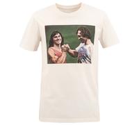 Café Kraft - Handshake - T-Shirt, Gr. S, weiß (VintageWhite)