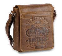 Cafe-Racer Flapzip Umhänger 0830-brown