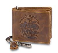 Cafe-Racer Scheintasche 2tlg. 0835-braun