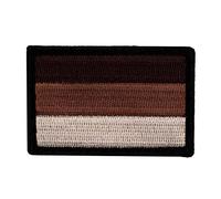 Café Viereck ® Bundeswehr Deutschland Flaggen Patch Gestickt mit Klett - 6 cm x 4 cm