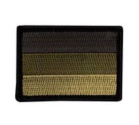 Café Viereck ® Bundeswehr Deutschland Flaggen Patch Gestickt mit Klett - 6 cm x 4 cm