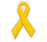 Café Viereck ® Bundeswehr Solidarität Schleifen Patch Gestickt mit Klett - 6,5 cm x 3,5 cm - 1 Stück