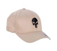 Café Viereck Cap Flexfit Punisher schwarz sand - M/S