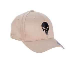 Café Viereck Cap Flexfit Punisher schwarz sand - M/S