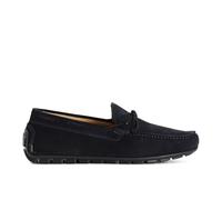 CAFèNOIR C1XN1020B012420 MOKASIN AUS Wildleder UND Schleife BLU 42