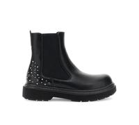 CAFèNOIR - Damen-Ankle-Boots Mit Mikronieten An Der Ferse, Für Frauen, Farbe Schwarz, Größe 38