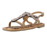 CAFeNOIR Damen Sandalette in Metallic, Größe 39