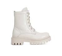 CAFèNOIR - Damen-Schnürstiefelette Aus Leder, Für Frauen, Farbe Weiss, Größe 38