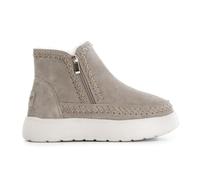 CAFèNOIR - Damen-Wildlederstiefelette Mit Doppelreißverschluss, Für Frauen, Farbe Grau, Größe 38