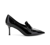 CAFèNOIR - Lackleder-Mokassin-Pumps, Für Frauen, Farbe Schwarz, Größe 38