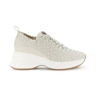 CAFèNOIR - Laufschuhe In Lederoptik Aus Gewebtem Ripsband, Für Frauen, Farbe Beige, Größe 41
