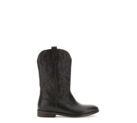 CAFèNOIR - Lederstiefeletten Mit Hohem Reliefdesign, Für Frauen, Farbe Braun, Größe 36