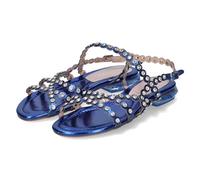 CAFèNOIR Riemchensandaletten, Größe:39, Farbauswahl:blau