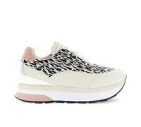 CafèNoir - Running aus Nylon mit Tierdruck und Leder, für Damen, Multi Beige, 38 EU