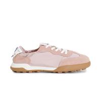 CAFèNOIR - Schnürschuhe Aus Nylongewebe Und Wildleder, Für Frauen, Farbe Rosa, Größe 36