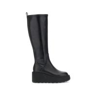 CAFèNOIR - Lederstiefel, Für Frauen, Farbe Schwarz, Größe 39