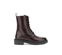 CAFèNOIR - Stiefeletten aus Leder mit Reißverschluss für Damen, bordeaux, 39 EU