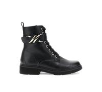 CAFèNOIR - Stiefeletten Mit Schnürsenkeln Und Accessoires, Für Frauen, Farbe Schwarz, Größe 41