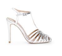 CAFèNOIR - T-förmige Sandalen Mit Käfig, Für Frauen, Farbe Grau, Größe 40