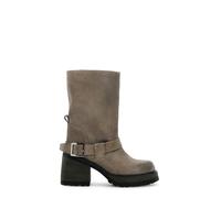 CAFèNOIR - Wildleder-Ankle-Boots, Für Frauen, Farbe Grau, Größe 39