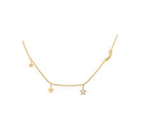 Caï Kette aus 925 Silber Gold