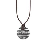 Anhänger mit Kette 925/- Sterling Silber oxidiert Münze 41183843844190