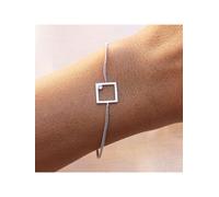 Armband 925/- Sterling Silber Zirkonia weiß 16+3cm Glänzend CAI weiß 001 (Artikelnummer: 4N828/10X001)