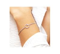 Cai Armband 925/- Sterling Silber Zirkonia 16+3Cm Rhodiniert