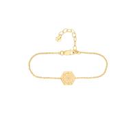 cai Armband 925 Sterling Silber Topas Tattoo Motiv Hexagon Einheitsgröße