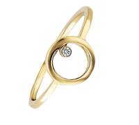 caï Caï Damen-Damenring 925er Silber Zirkonia 52 32000332 Damen