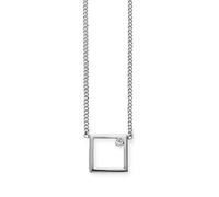caï Collier 925/- Sterling Silber Zirkonia weiß 39+4cm Damen