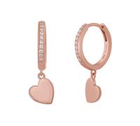 cai Creolen 925/- Sterling Silber Zirkonia 3cm Glänzend