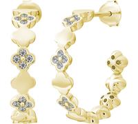 caï Creolen 925er Silber One Size Damen