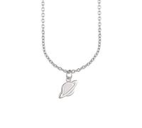 cai Damen Anhänger mit Kette 925/- Sterling Silber 39+5cm Glänzend weiß 274240125-44