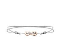 cai Damen Armband 925/- Sterling Silber 16-20cm rotvergoldet rot 135260111-19