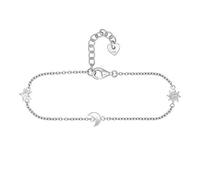 cai Damen Armband 925/- Sterling Silber 17+3cm Glänzend weiß 274260025-18