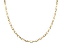 cai Damen Collier 925/- Sterling Silber 47cm Glänzend gelb 500250704-47