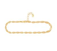 cai Damen Fußkette 925/- Sterling Silber 22+3 cm Glänzend ohne gelb 301200128V-25