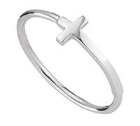 cai Damen Ring 925/- Sterling Silber rhodiniert weiß 135270049